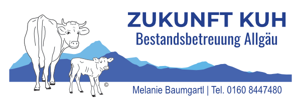 Logo Zukunft Kuh, Bestandsbetreuung Allgäu - Kategorie der Tierarztpraxis Bad Grönenbach