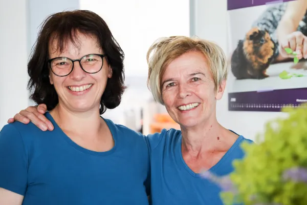 Empfang - Mitarbeiterinnen der Tierarztpraxis Bad Grönenbach